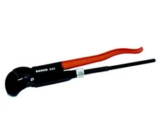 Bahco Reguliuojamas vamzdinis raktas. Bendras ilgis 420mm. Max 1 1/2". Ypač atsparus dėvėjimuisi dėl indukcinio dantų grūdinimo, neslystantys dantys