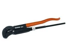 Bahco Reguliuojamas vamzdinis raktas. Bendras ilgis 330mm. Max 1". Ypač atsparus dėvėjimuisi dėl indukcinio dantų grūdinimo, neslystantys dantys
