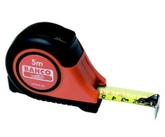 Ruletė Bahco MTB 5m x 25mm su aut. stabdžiu gumuota