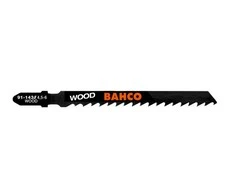 Bahco Siaurapjūklio geležtės 1,00x77mm 12TPI Carbon, T-fiksatoriuis, 2-15mm medienai 5vnt.