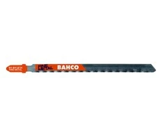 Bahco Siaurapjūklio geležtės 1,00x77mm 14TPI bimetaL, T-fiksatoriuis, 2,5-6mm metalui 5vnt.