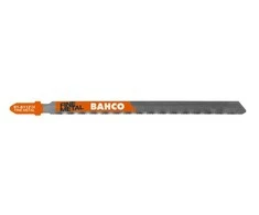 Bahco Siaurapjūklio geležtės 1,00x77mm 24TPI HSS, T-fiksatoriuis, 1-3mm metalui 5vnt.