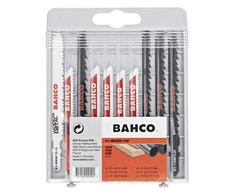 Bahco Siaurapjūklio pjūklelių rinkinys 10vnt, metalui, medžiui ir plastikui