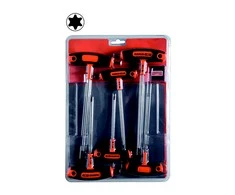 Bahco T-formos TORX raktų rinkinys, 6vnt, T10-T15-T20-T25-T30-T40