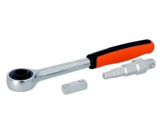 Bahco Terkšlės ir pakopinio rakto komplektas su 1/2" tvirtinimu. 5 dydžiai: 3/8"-7/16"-1/2"-3/4"-1"