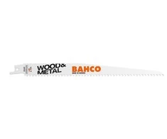 Bahco Tiesinio pjūklo geležtės Sandflex Bi-Metal 100mm*0,9mm SC 4/6TPI, lengviesiams metalams 2vnt