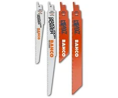 Bahco Tiesinio pjūklo geležtės Sandflex bimetal HDD Sunkiems metalams komplektas 5vnt.