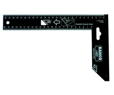 Bahco Tikslus 45° ir 90° kampainis 250mm, juodas