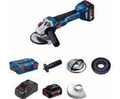 Bosch GWS 18V-10, LB 2x5.0, 18V-40