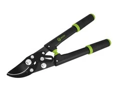 Centroinstrument Šakų žirklės prasilenkiančiais ašmenimis su ilgomis aliuminio rankenomis