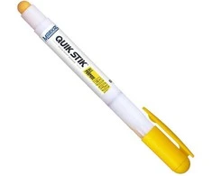 Dažų lazdelė Markal Quik Stik Mini Paintstik GELTONA 6 mm