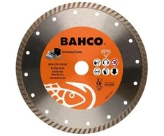 Deimantinis diskas betonui, turbo, Bahco 230x3,2x22,23mm
