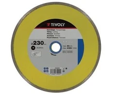 Deimantinis diskas Tivoly continuous 125x22,2mm