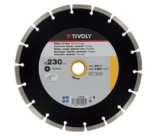 Deimantinis diskas Tivoly segment 125x22,2mm