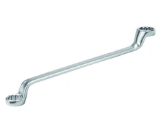 Dvigubas kilpinis raktas lenktais galais 2M 18x19mm Bahco