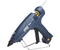 Rapid EG320 Industrinis klijų pistoletas intensyviam darbui. 120W. Klijų pralaidumas iki 1,0kg/val. Greitas klijų įkaitinimas (mažiau nei 5 min.) Naudoja 12mm skersmens klijų lazdeles.