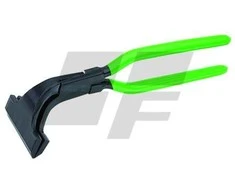 Freund Lankstymo replės (45° kampas) plotis 100mm, darbinis gylis 68mm, PVC dengtos rankenos