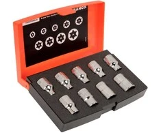 Galvučių komplektas Bahco 7800TORX E8-E24 1/2"