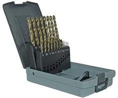 Grąžtas Tivoly Grąžtų metalui su kobaltu rinkinys 1-10mm, HSS-Co, 19vnt