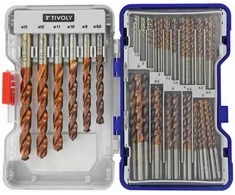Grąžtas Tivoly Metalo grąžtų rinkinys FURIUS HSS 1-13mm, 100vnt