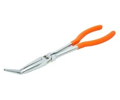 Ilgosios replės, prailgintos, lenktos chromuotos 35° 270mm Bahco