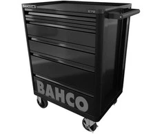 Įrankių vežimėlis Bahco E72 5 stalčiai, 952x692x510 mm, juodas