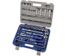 Galvučių 4-32mm ir priedų rinkinys 1/4" ir 1/2" 101 vnt Irimo