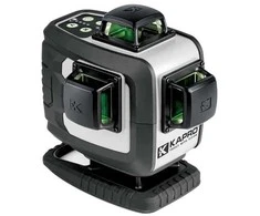 Kapro 884G 4D kryžminis lazerinis nivelyras žaliu spinduliu