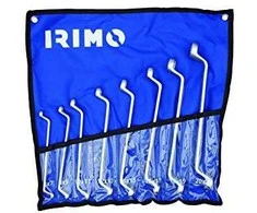Kilpinių lenktų raktų rinkinys 12 vnt 6-32mm su dėklu Irimo