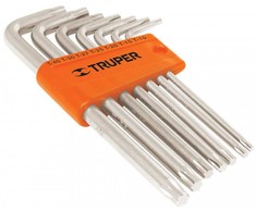L-formos Torx atsuktuvai, ilgi, chromuoti 7vnt Truper®
