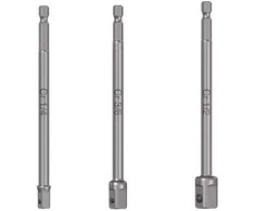 Laikiklių (prailgintų) rinkinys 1/4", 3/8" ir 1/2" galvutėms Truper®