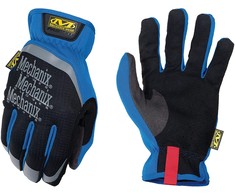 Mechanix Wear Pirštinės Mechanix FastFit® XL dydis. Mėlynos. Rauktas rankogalis, dirbtinė oda, TrekDry®