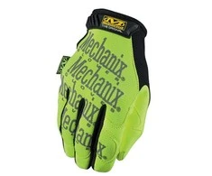 Mechanix Wear Pirštinės MECHANIX ORIGINAL HI-VIZ geltonos XL dydis. Velcro, dirbtinė oda, TrekDry®, šviesą atspindintys užrašai