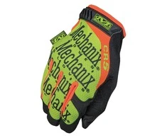 Mechanix Wear Pjūviams atsparios (5/D lygis delno srityje) apsauginės pirštinės Mechanix The Original® CR5 geltonos L dydis. Velcro, dirbtinė oda, TrekDry®, ryškios