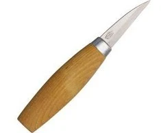 Medžio drožinėjimo peilis Morakniv® 122, tiesus, geležtė 79x2,7mm. Laminuotas plienas, beržinė rankena