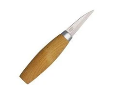 Medžio drožinėjimo peilis Morakniv® 122, tiesus, geležtė 79x2,7mm. Laminuotas plienas, beržinė rankena