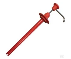 Metalinė dozuojanti pompa Dreumex pastai ir geliui. 5 ml. Metaliniams 4,5/PET 5l. konteineriams