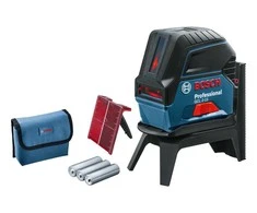 Bosch Kombinuotasis lazeris GCL 2-15 + 3x1.5V AA + krepšys