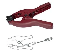 Momentinis staliaus spaustuvas 11.5cm bendras ilgis iki 3cm. apžiojimas Iki 20kg.suspaudimo jėgos reguliavimas, PIHER