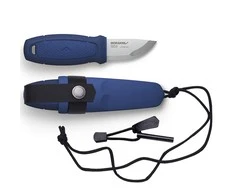 Morakniv® Eldris peilis ant kaklo, mėlynas, "Fire Starter" rinkinys