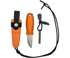 Morakniv Eldris su ugnies įkūrimo rinkiniu (S) degintas oranžinis
