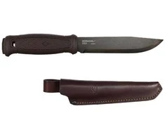 Morakniv Garberg Grand BlackBlade™ peilis, odinis dėklas (C)