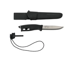 Morakniv Stovyklavimo peilis su ugnies skeltuvu Companion spark (S), 104mm, juodas