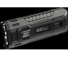 Nitecore EDC37 8000 lm USB-C įkraunamas plokščias EDC žibintuvėlis