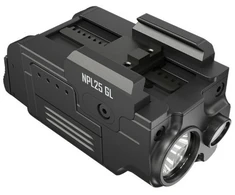 Nitecore NPL25GL pistol tactical light – 900-lumen baltas LED, integrated žalias laser, detachable battery, magnetic charging, IPX6 water resistant