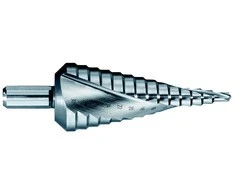 Tivoly Pakopinis grąžtas Ø6-37 mm. spiralinis, nedengtas.12 pakopų