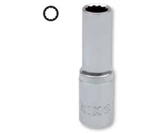 Prailginta dvylikakampė galvutė 30mm 1/2" Irimo blisteryje