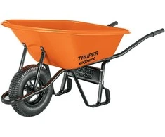 Truper Expert 100L profesionalus karutis su HDPE plastikine talpa