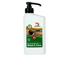 Rankų valymo pasta 2 in 1 Dreumex Wash &amp; Care 1l. Su dozatoriumi