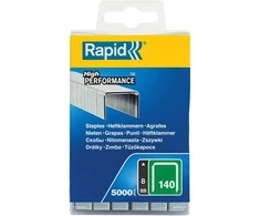 Rapid Kabės Nr140 8mm 5000 vnt plastikinė dėžutė